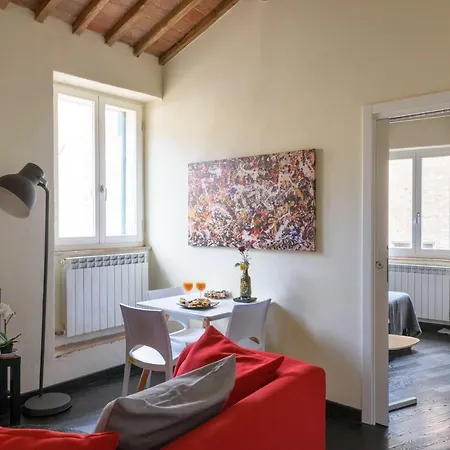 公寓 Selva Loft Torre Del Mangia Bright View Wi Fi, Air Conditioning *