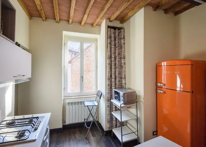 Selva Loft Torre Del Mangia Bright View Wi Fi, Air Conditioning 公寓 锡耶纳