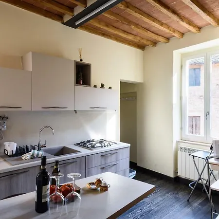 Selva Loft Torre Del Mangia Bright View Wi Fi, Air Conditioning Апартаменты